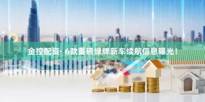 金控配资· 6款重磅绿牌新车续航信息曝光！